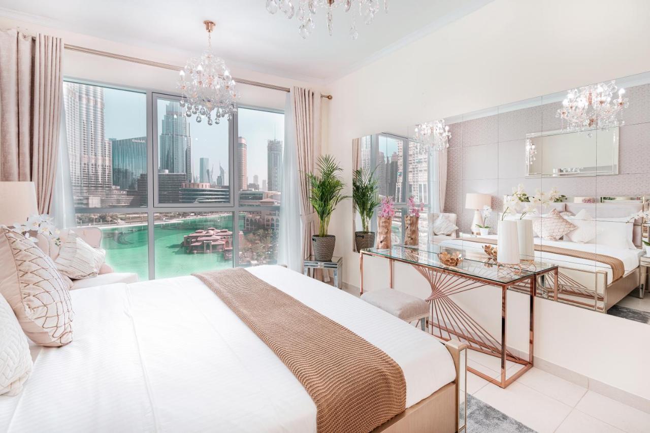 Elite Royal Apartment - Full Burj Khalifa & Fountain View - Brilliant - 2 Bedrooms & 1 Open Bedroom Without Partition Dubai Ngoại thất bức ảnh